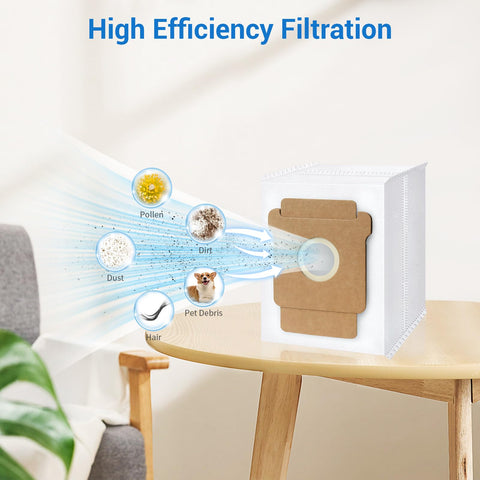 Long-lasting bags maintain suction and durability under heavy use