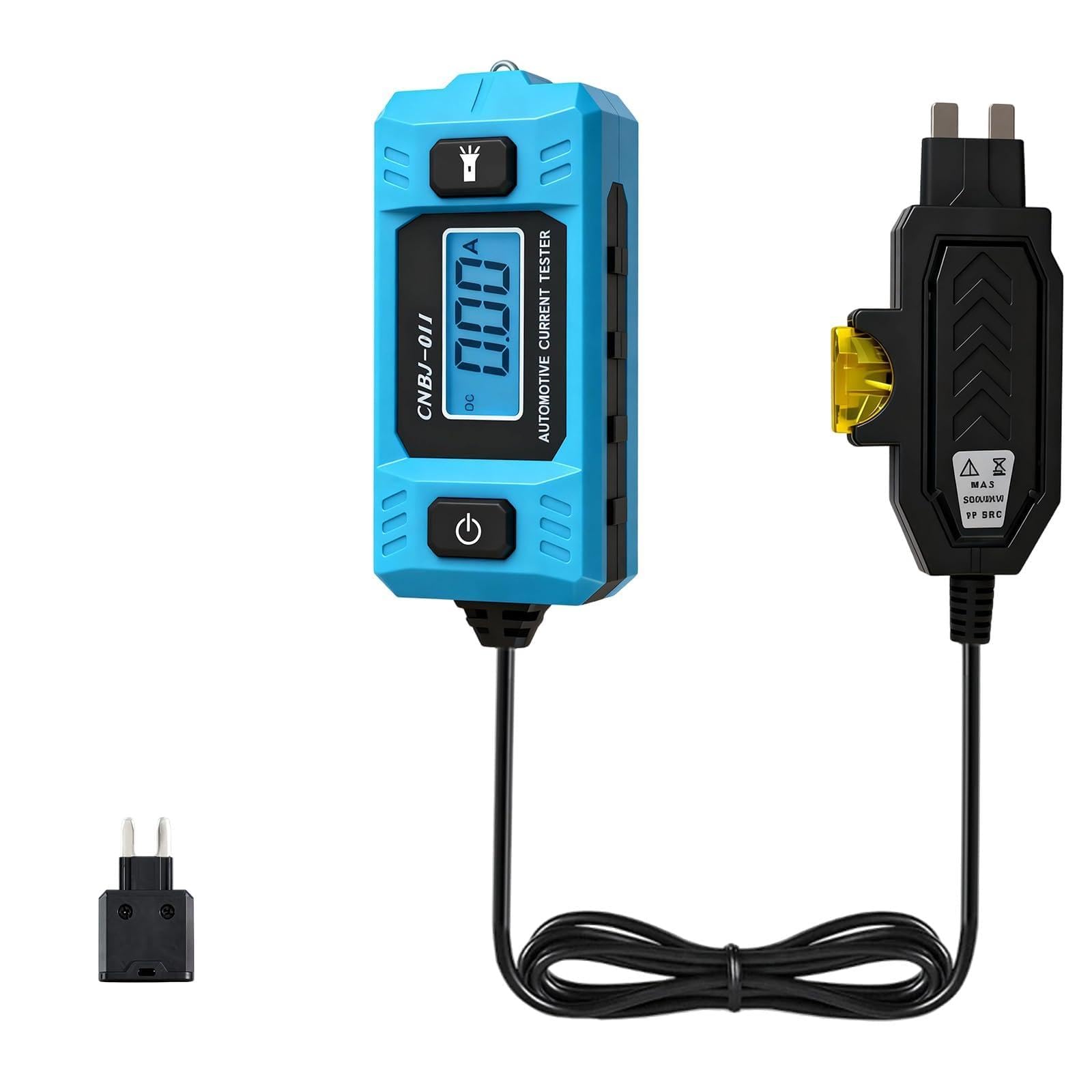 BuyiHoen auto current tester with LCD display provides clear measurements for quick diagnostics.