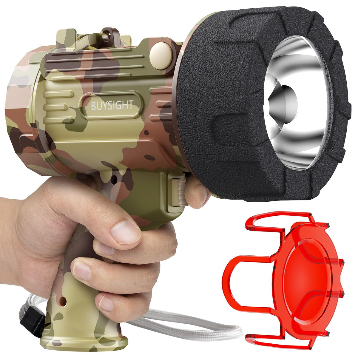 BUYSIGHT 1,000,000 lumen spotlight for night navigation