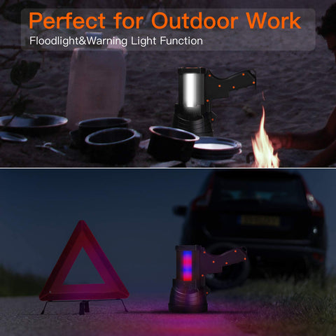 BUYSIGHT in camping scene showing hands-free use with bracket