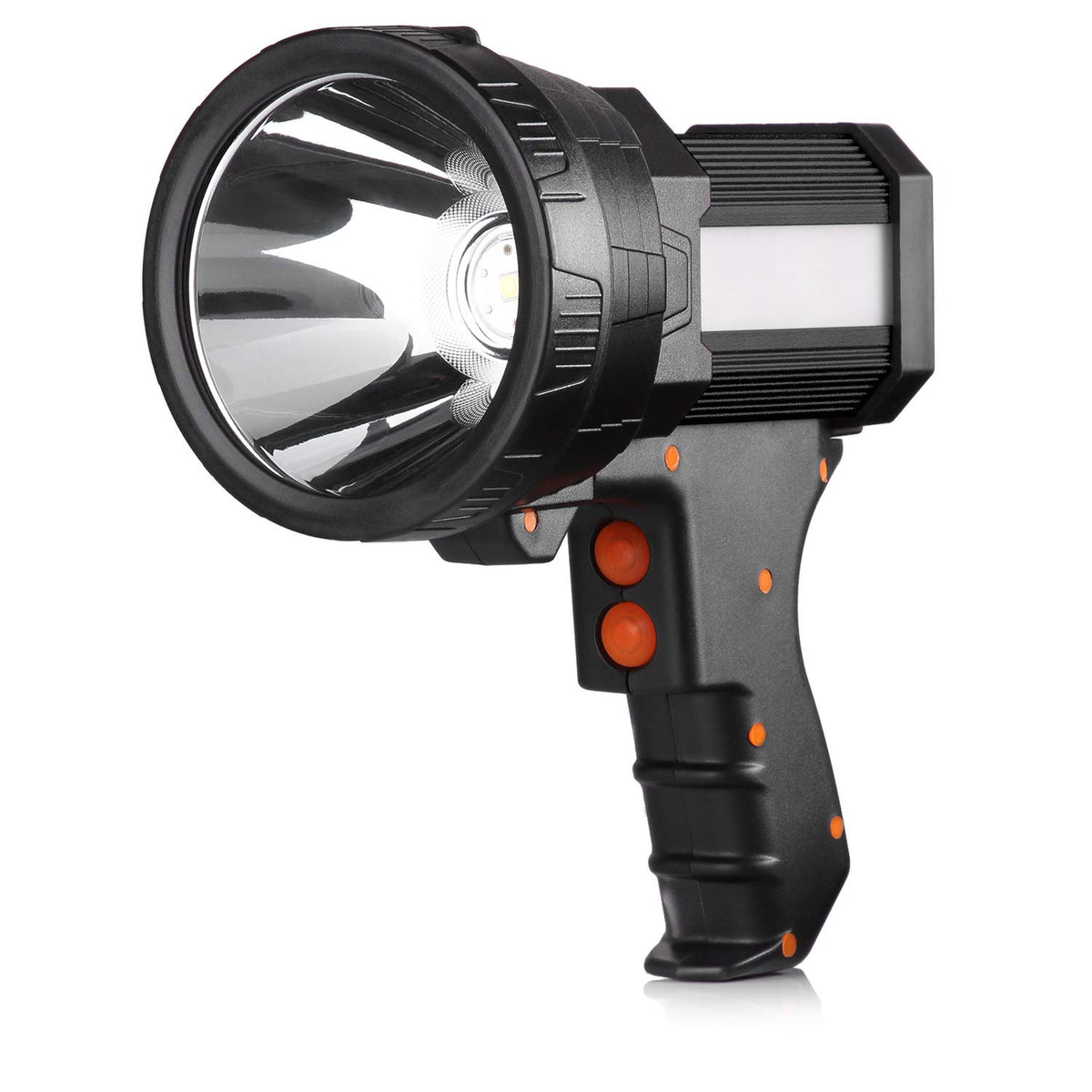 BUYSIGHT rechargeable spotlight front view for outdoor clarity