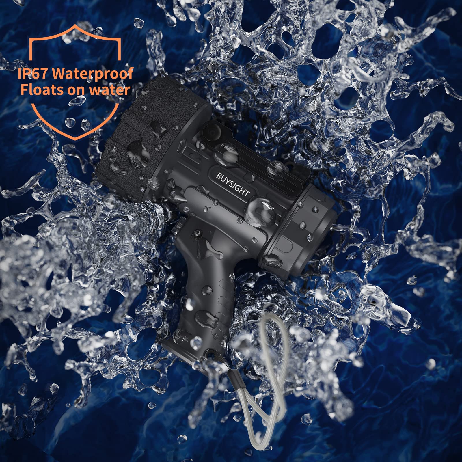 BUYSIGHT Spotlight on adjustable bracket for hands-free operation