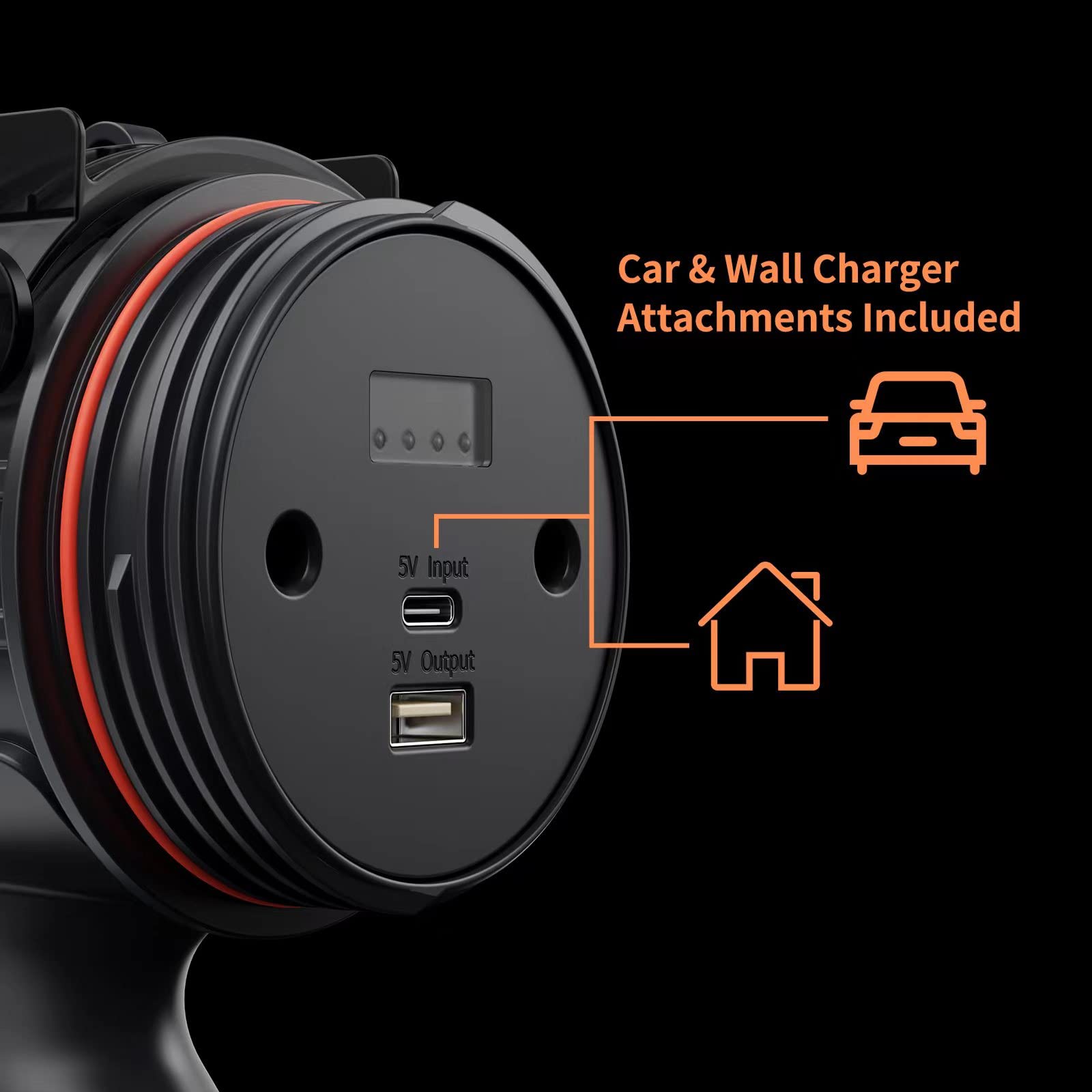 BUYSIGHT Waterproof spotlight floating after drop, proving buoyant durability