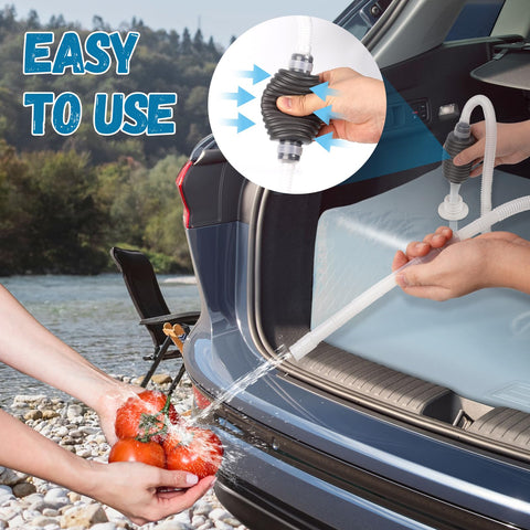 Buzzlett 3-pack includes siphon pump for easy dispensing