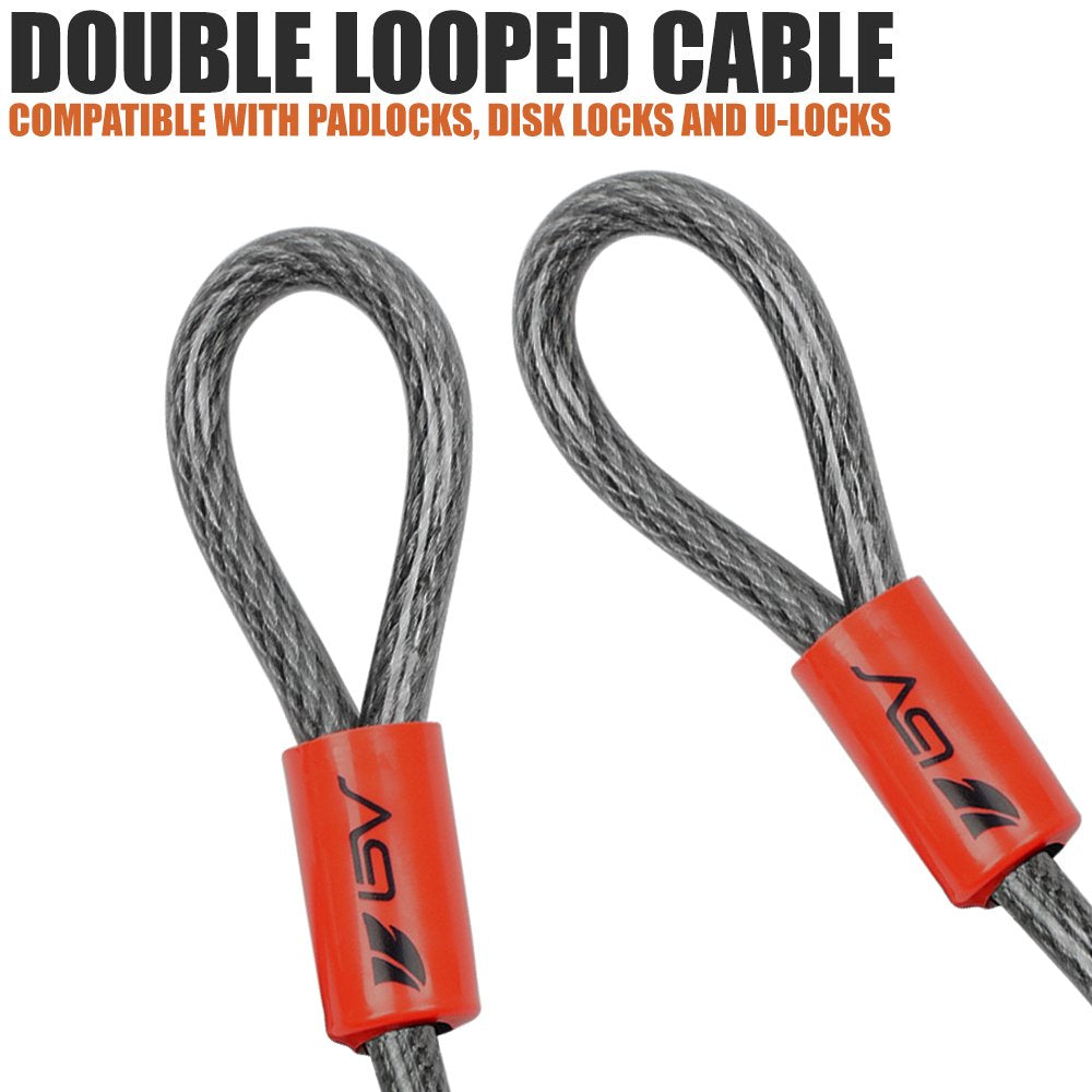 BV Heavy-Duty compatibility with U-lock and padlocks for versatile security