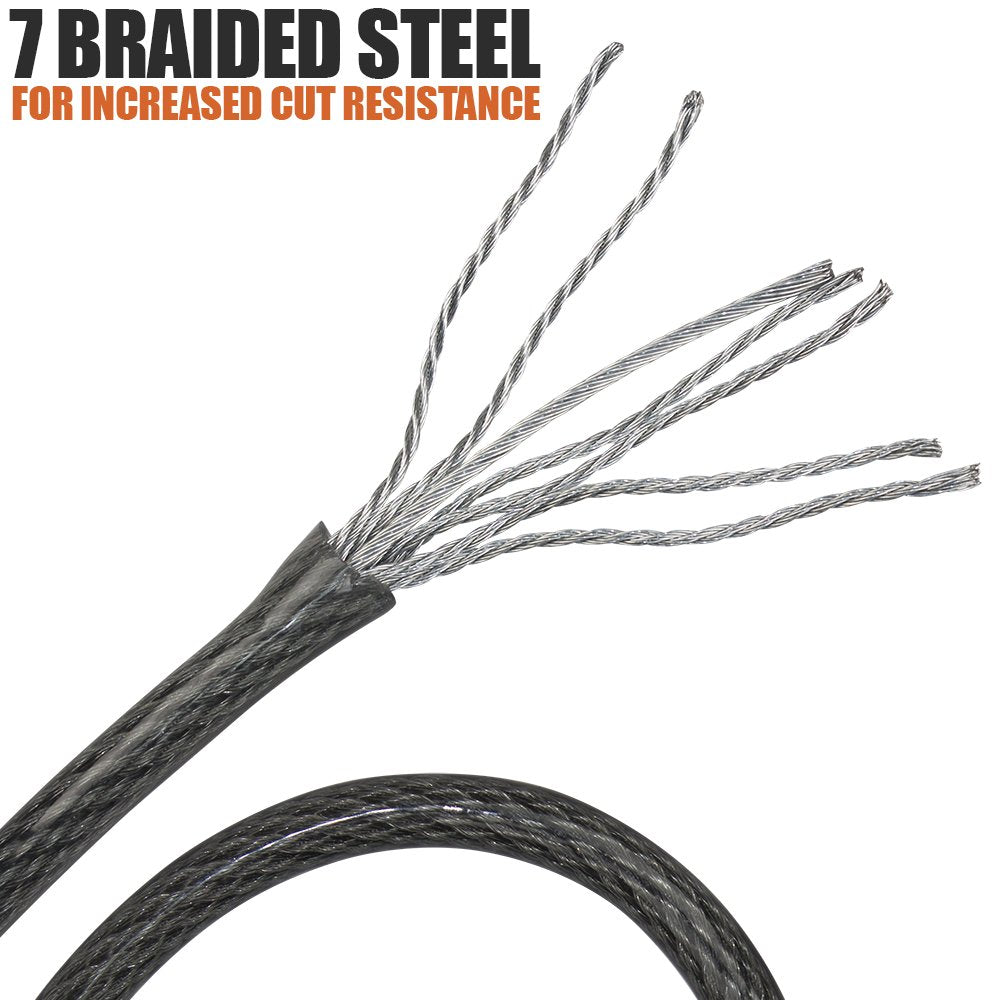 BV Heavy-Duty weather-resistant end loops enabling quick lock alignment