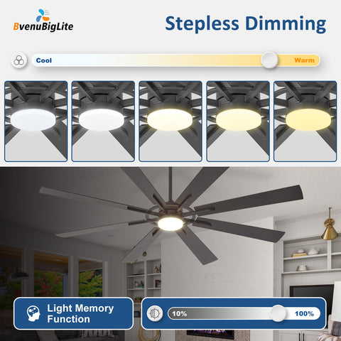 BvenuBigLite reversible airflow for seasonal comfort