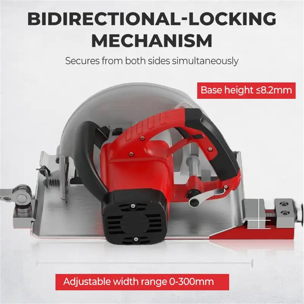 BVY precision guide distance adjuster for flexible cutting setups