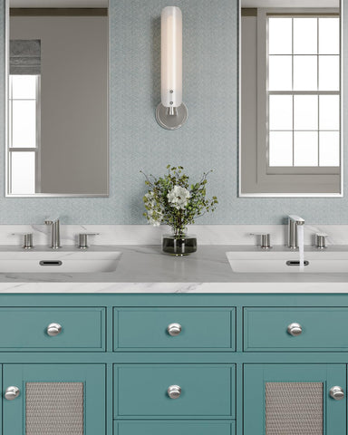 BWE 3-hole widespread design fits a variety of vanity configurations