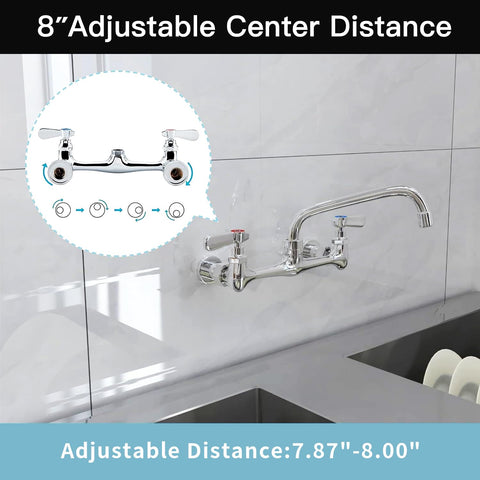 BWE dual-handle control with hot and cold flow for precision use.