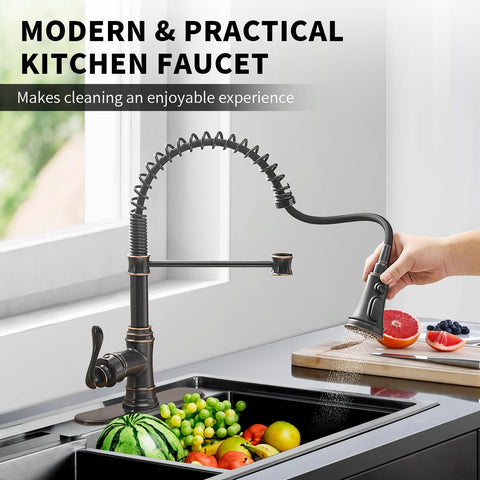 BWE 3-function spray modes adapt to different kitchen tasks