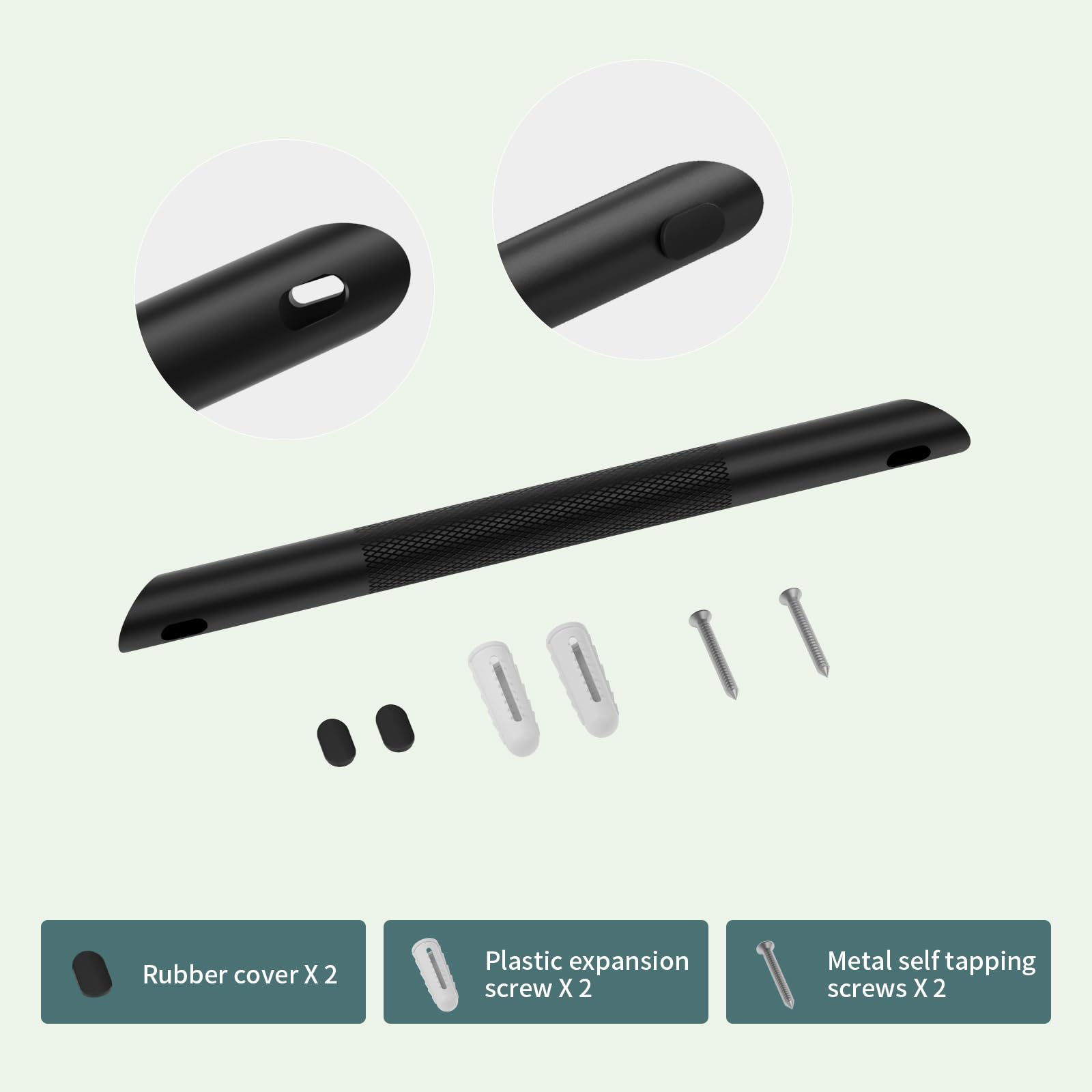 BWE durable brushed finish blends with bathroom decor and resists moisture.