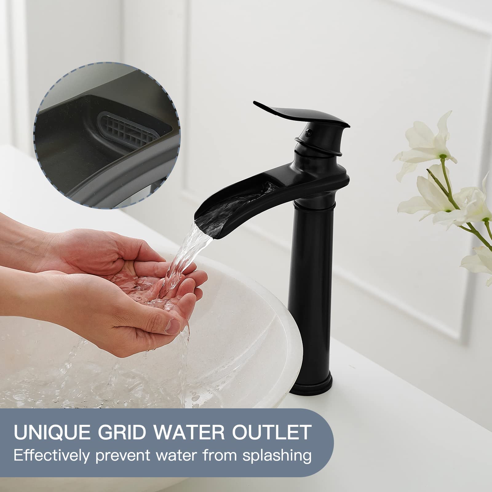 BWE Vessel Sink Faucet comes with easy installation guide