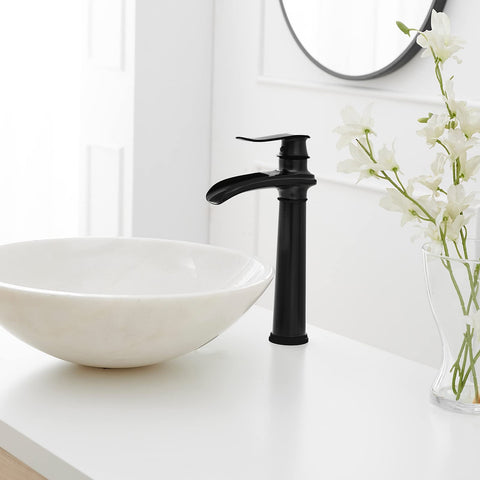 BWE Vessel Sink Faucet single-hole design for clean, easy mounting
