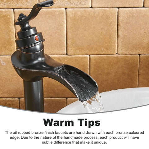 BWE faucet demonstrates smooth waterfall flow for calm daily use