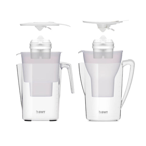 Jug stored in fridge door for convenient access