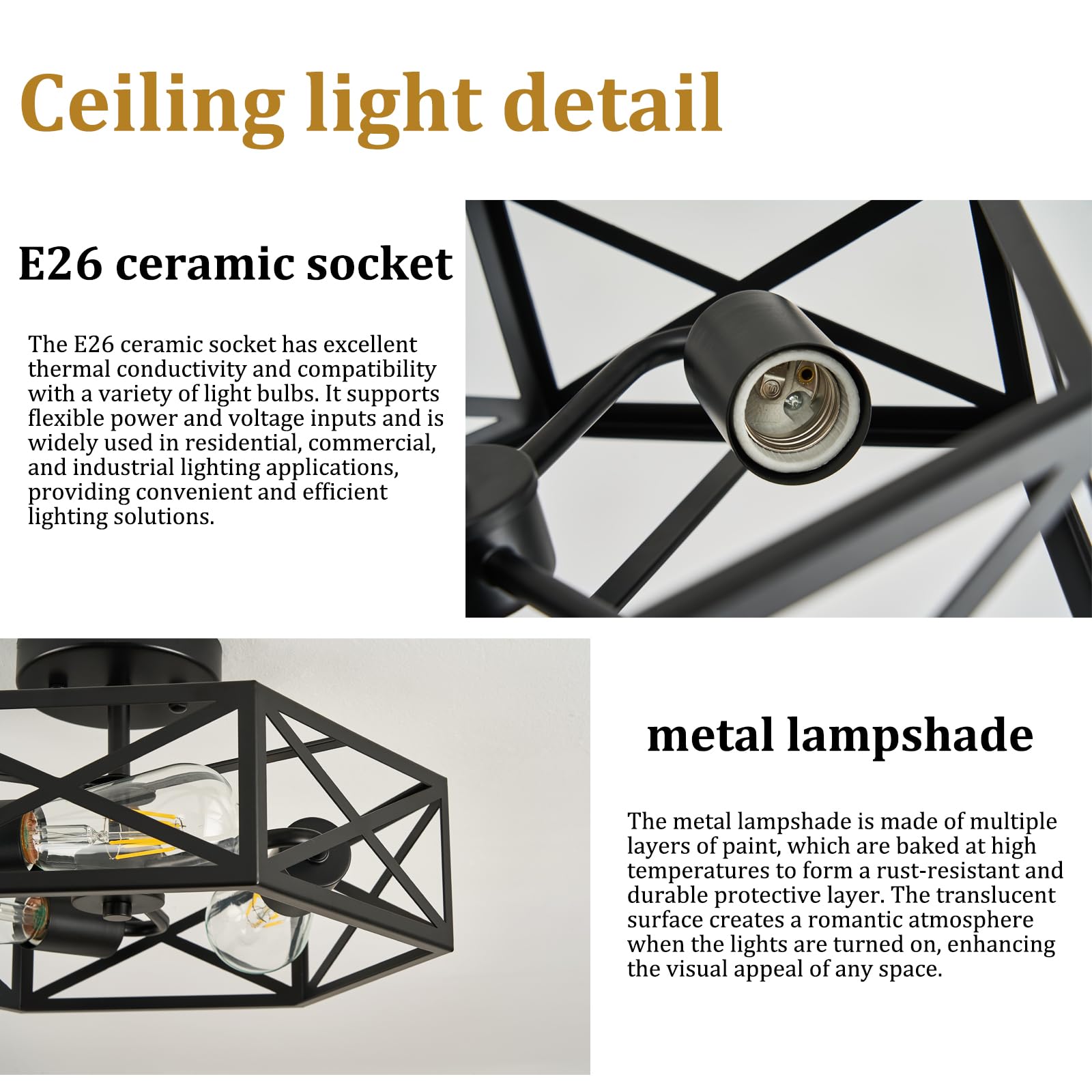 Bwxcie quick install fixture ships with hardware and manual.