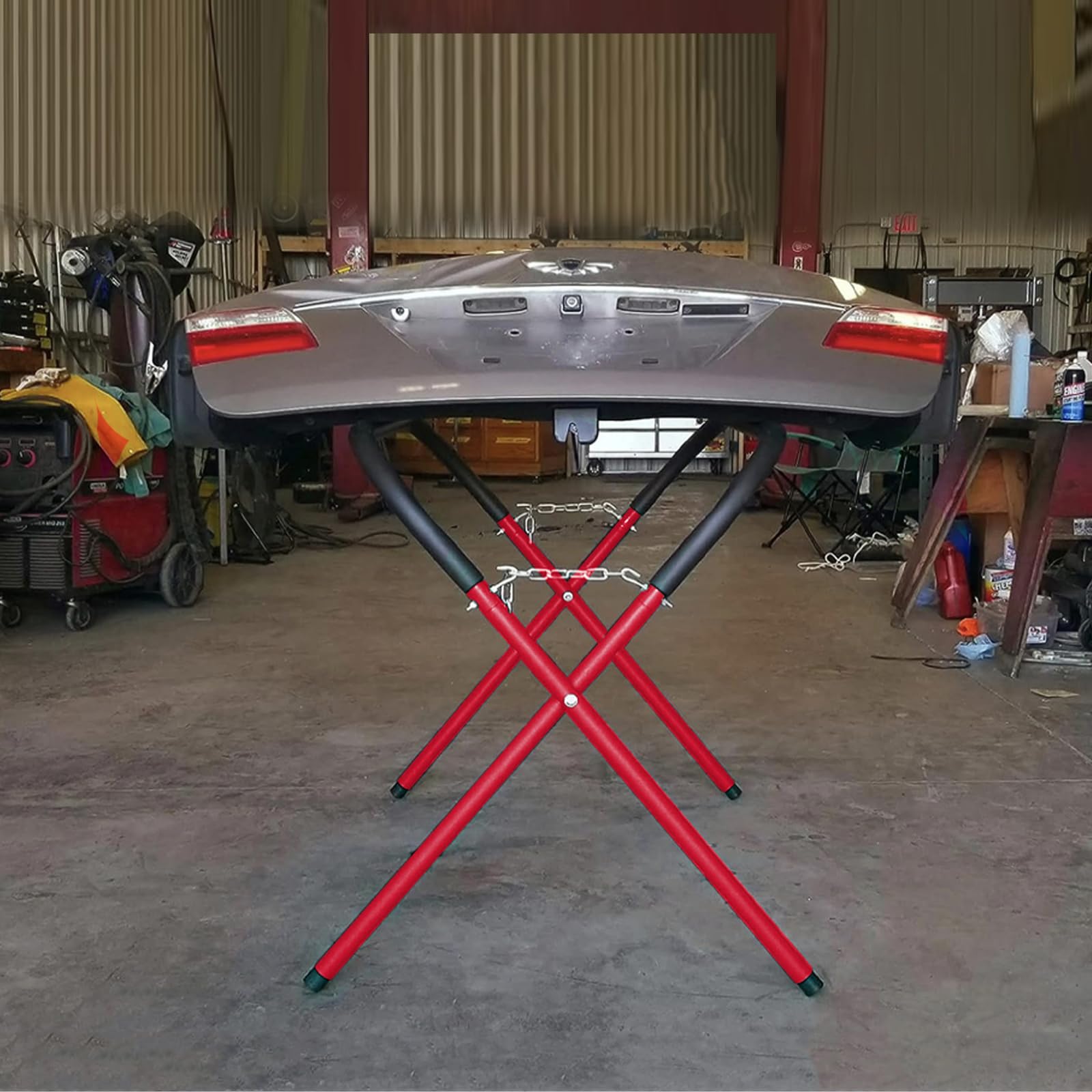 BXGTECH 1,000-pound capacity workbench demonstrates rugged strength for heavy-duty projects