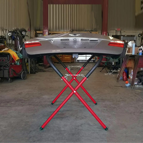 BXGTECH 1,000-pound capacity workbench demonstrates rugged strength for heavy-duty projects