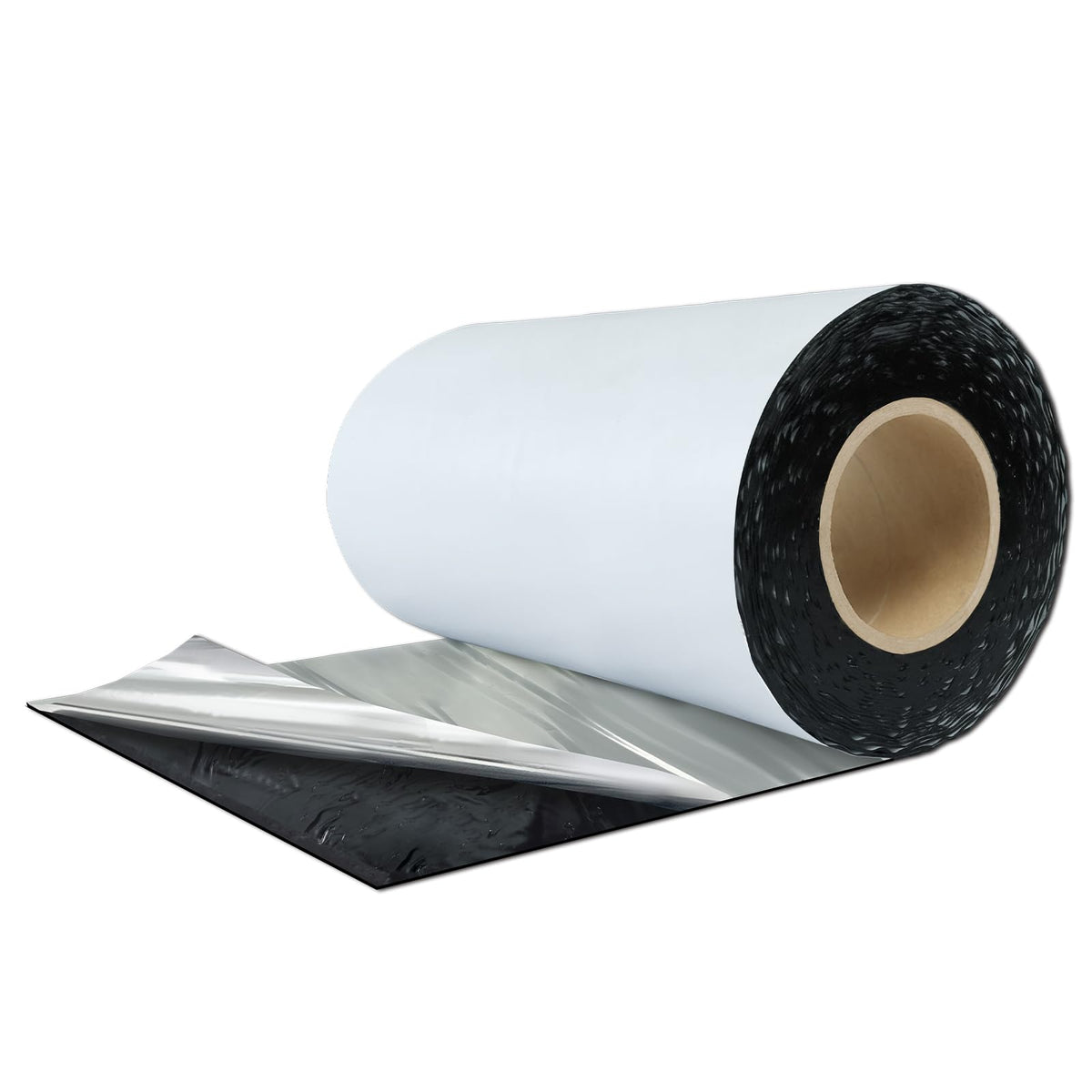 BXI fluorocarbon film asphalt waterproof tape close-up shows durable sealing on outdoor surfaces