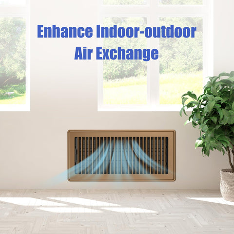 BYEWIRE Floor-Wall-Ceiling Vent Covers suit homes, offices, and retail spaces.
