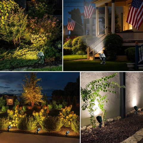 BYQY landscape light 6000K white glow for daytime-like clarity