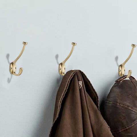 CABDM coat hooks hold keys and bags, keeping entryways organized.