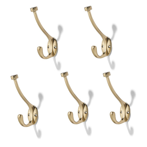CABDM coat hooks for overcoats and hats offer space-saving wall storage.