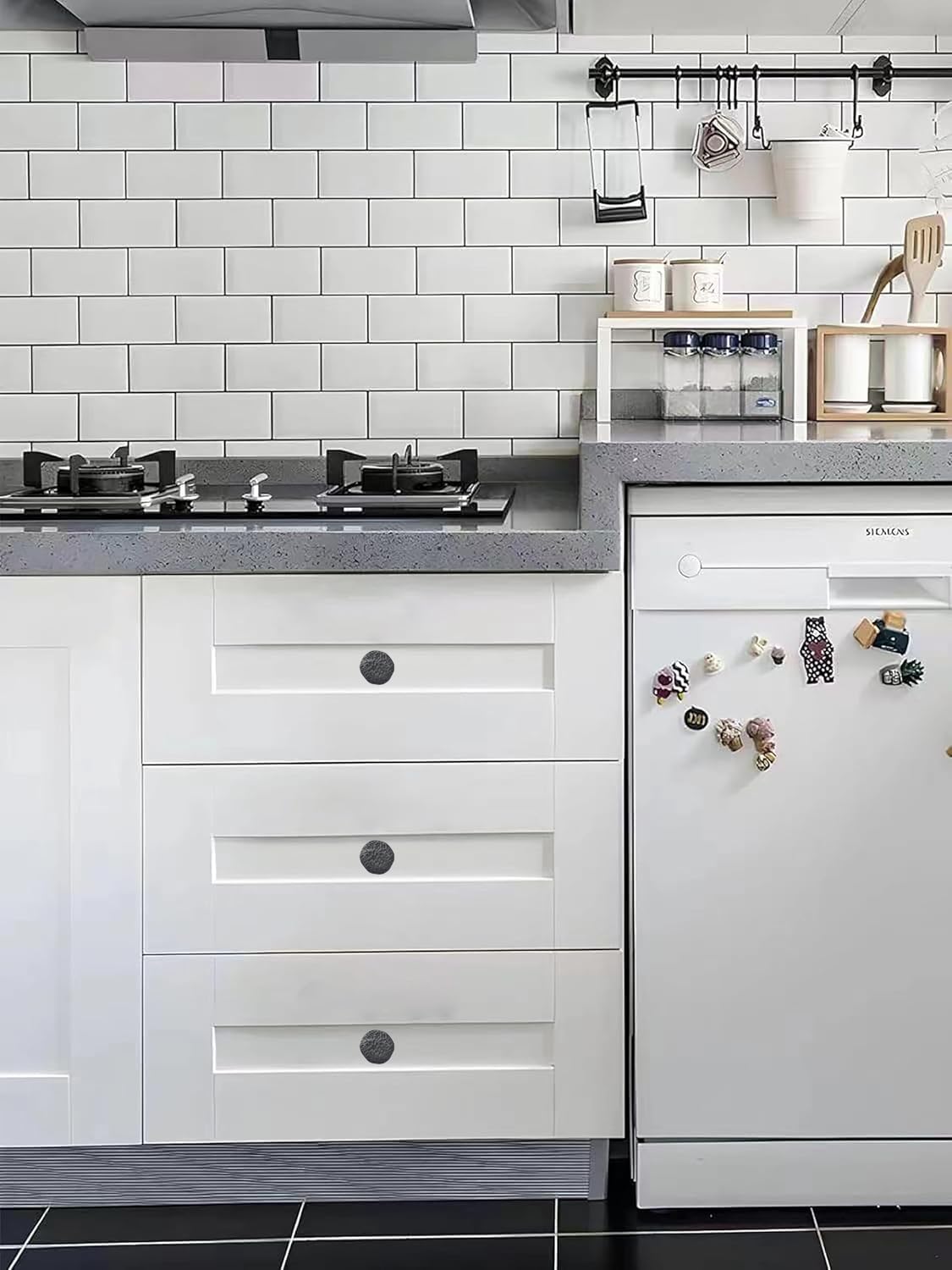CABDM rustic knob detail for drawers and cabinets.