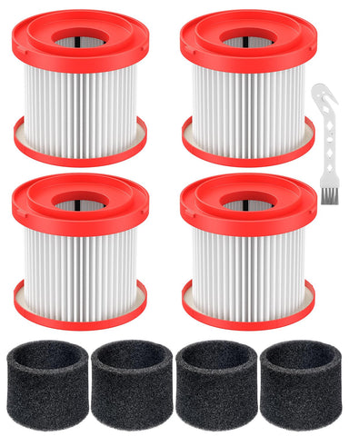 Cabiclean 49-90-1900 HEPA filter for Milwaukee 0880-20 captures fine dust for cleaner air