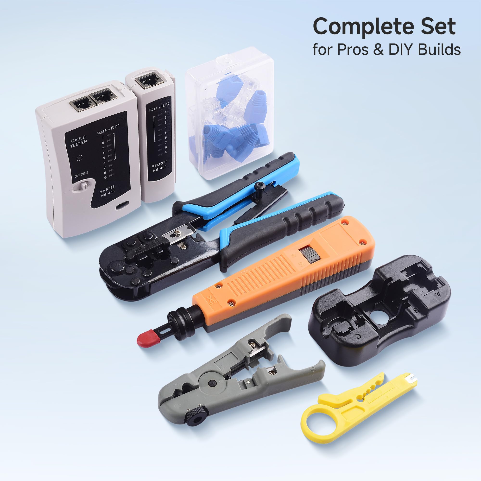 Cable Matters durable carrying case keeps tools organized during trips.