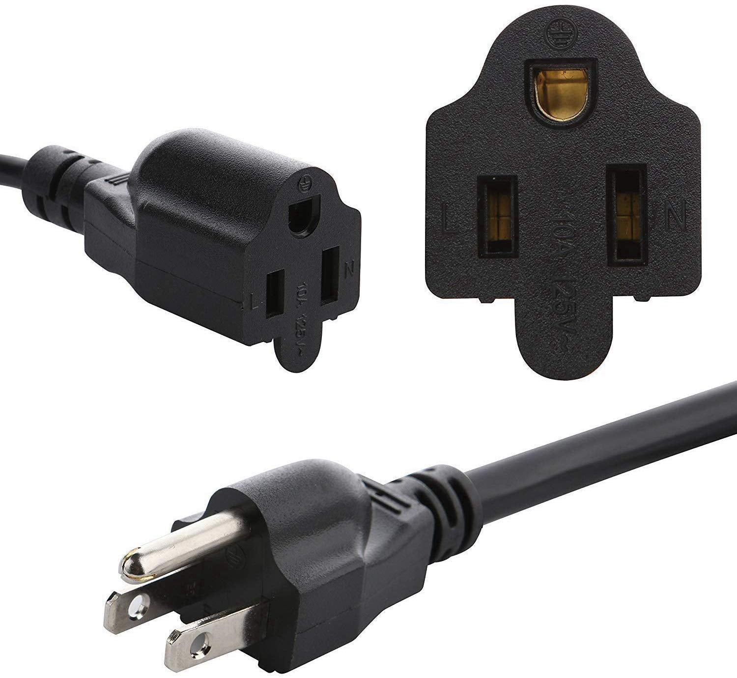 Cable Nahao outlet-saver cable designed for indoor and outdoor use with safe power sharing.