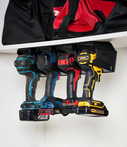 CADDY holder supports vertical and horizontal mounting for versatile setup.