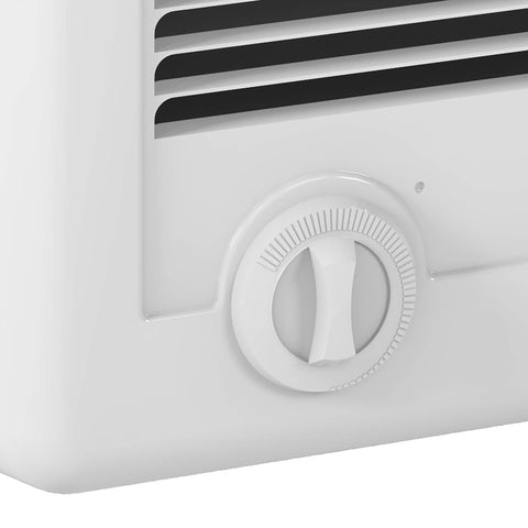 Cadet Com-Pak Twin front grill highlights even heat distribution
