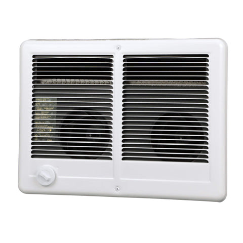 Cadet Com-Pak Twin thermostat view showing built-in control for steady warmth