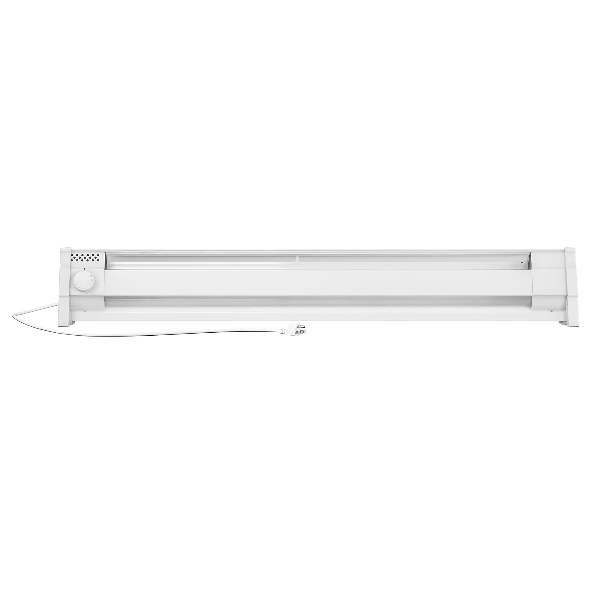 Cadet F Series 49-inch baseboard heater control panel for easy temperature adjustments