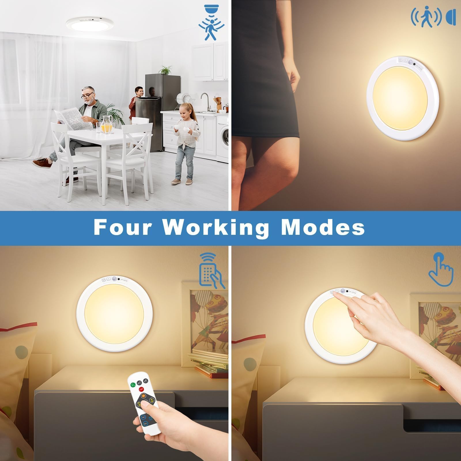 Cadrim ideal for closets, bathrooms, stairs, and pantries.