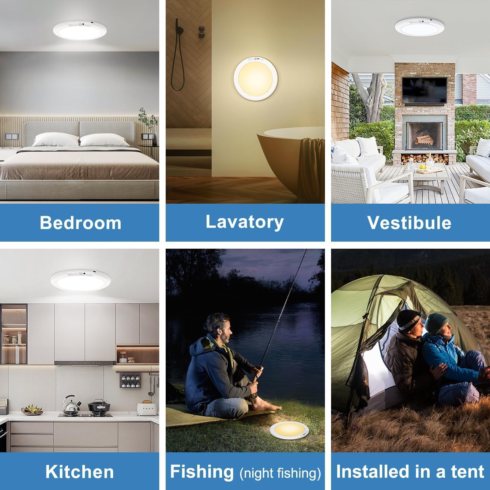 Cadrim magnetic installation enables quick setup without wiring.