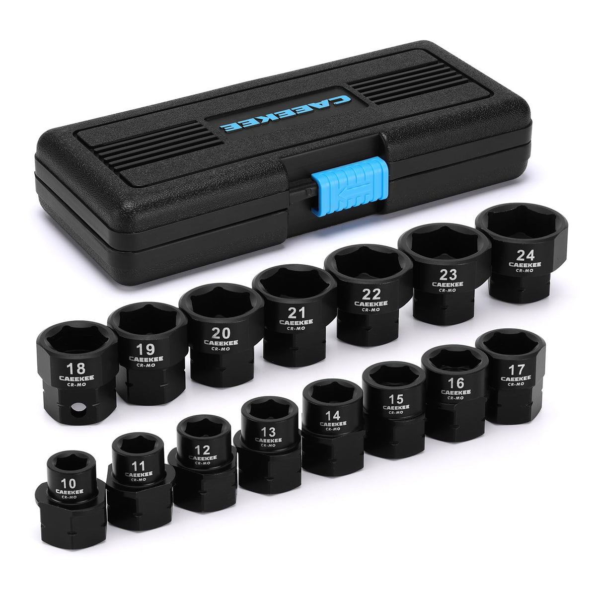 CaeeKee nano impact socket 10mm for space-saving automotive maintenance.