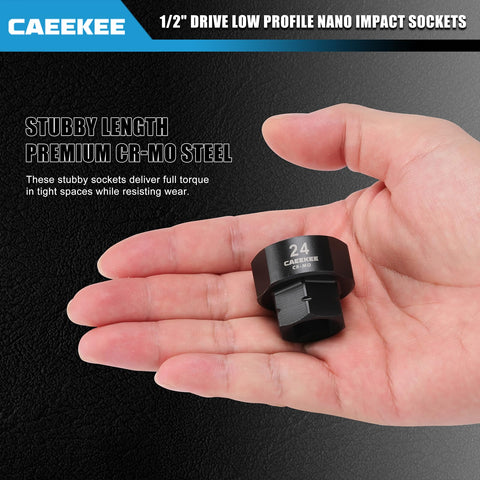 CaeeKee nano impact socket 16mm helps speed up assembly in restricted spaces.