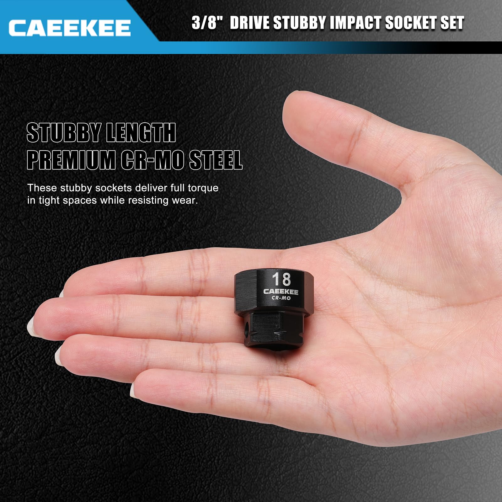 CaeeKee storage case keeps sockets organized and ready to go