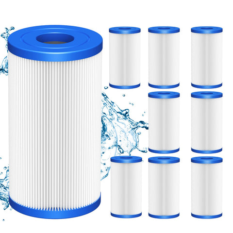 Caehomly 8-pack 20-micron filter for cold plunge systems delivers reliable filtration.