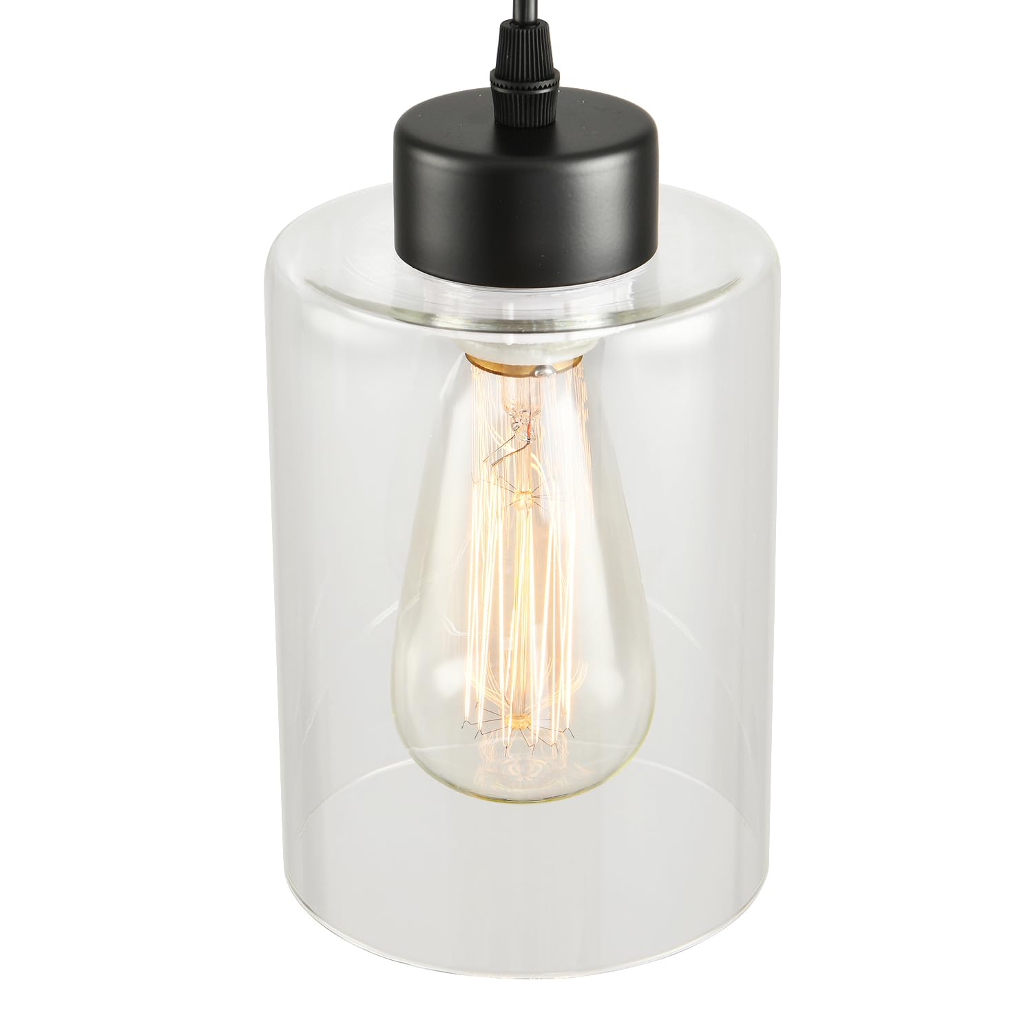CAFULAM industrial pendant light enhances bar or kitchen counter aesthetics
