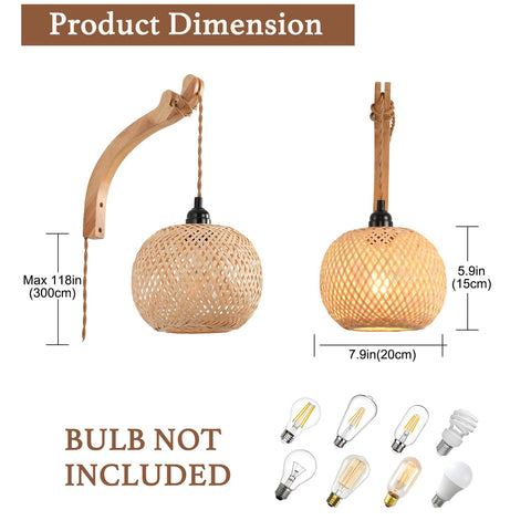 CAFULAM 9.84 ft cord supports flexible placement in dry rooms