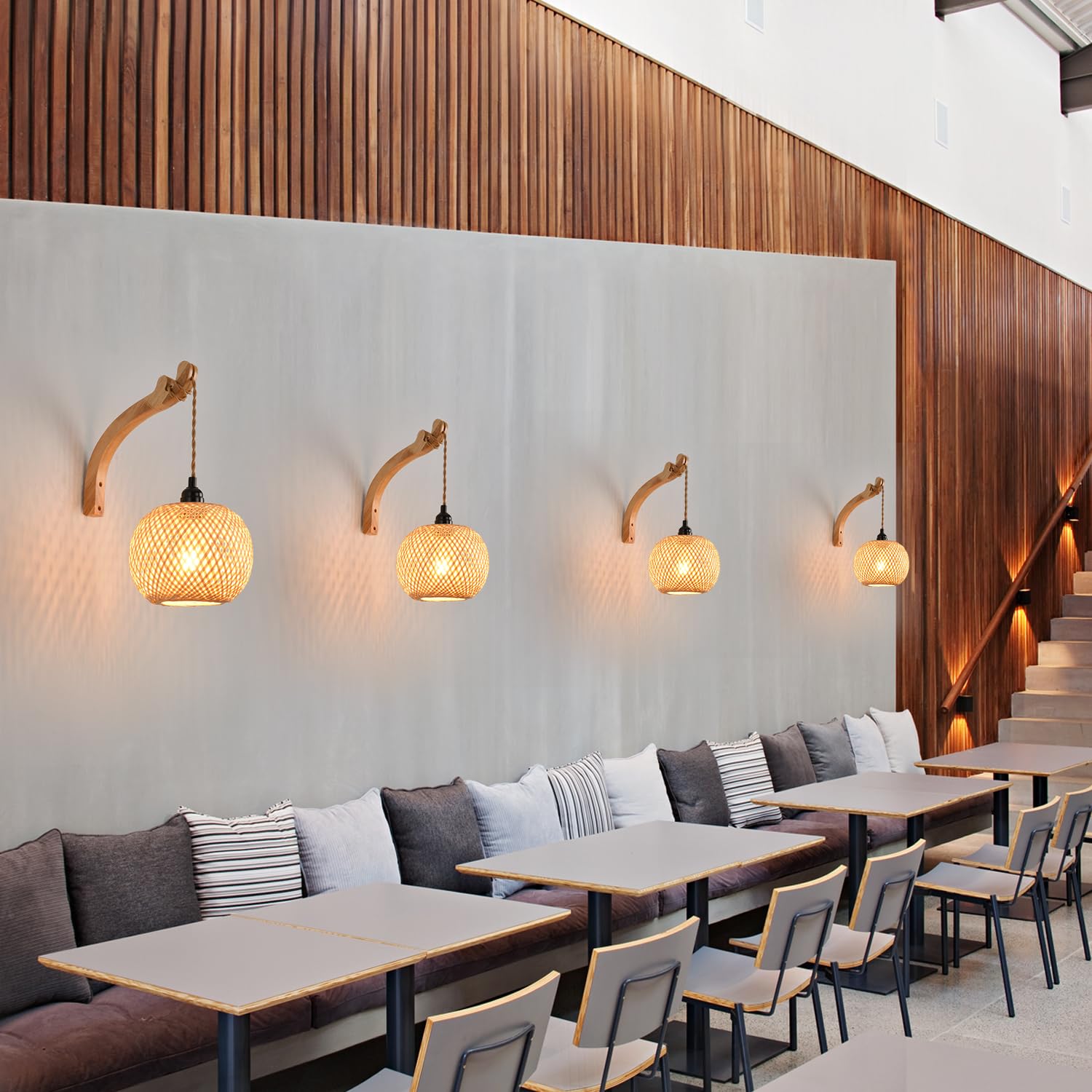 CAFULAM living room scene demonstrates ambient glow for entertaining and unwinding