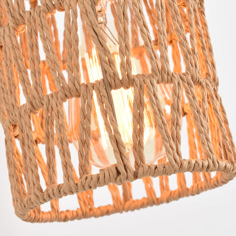 CAFULAM rustic wall sconce plug-in cord enables quick, flexible installation