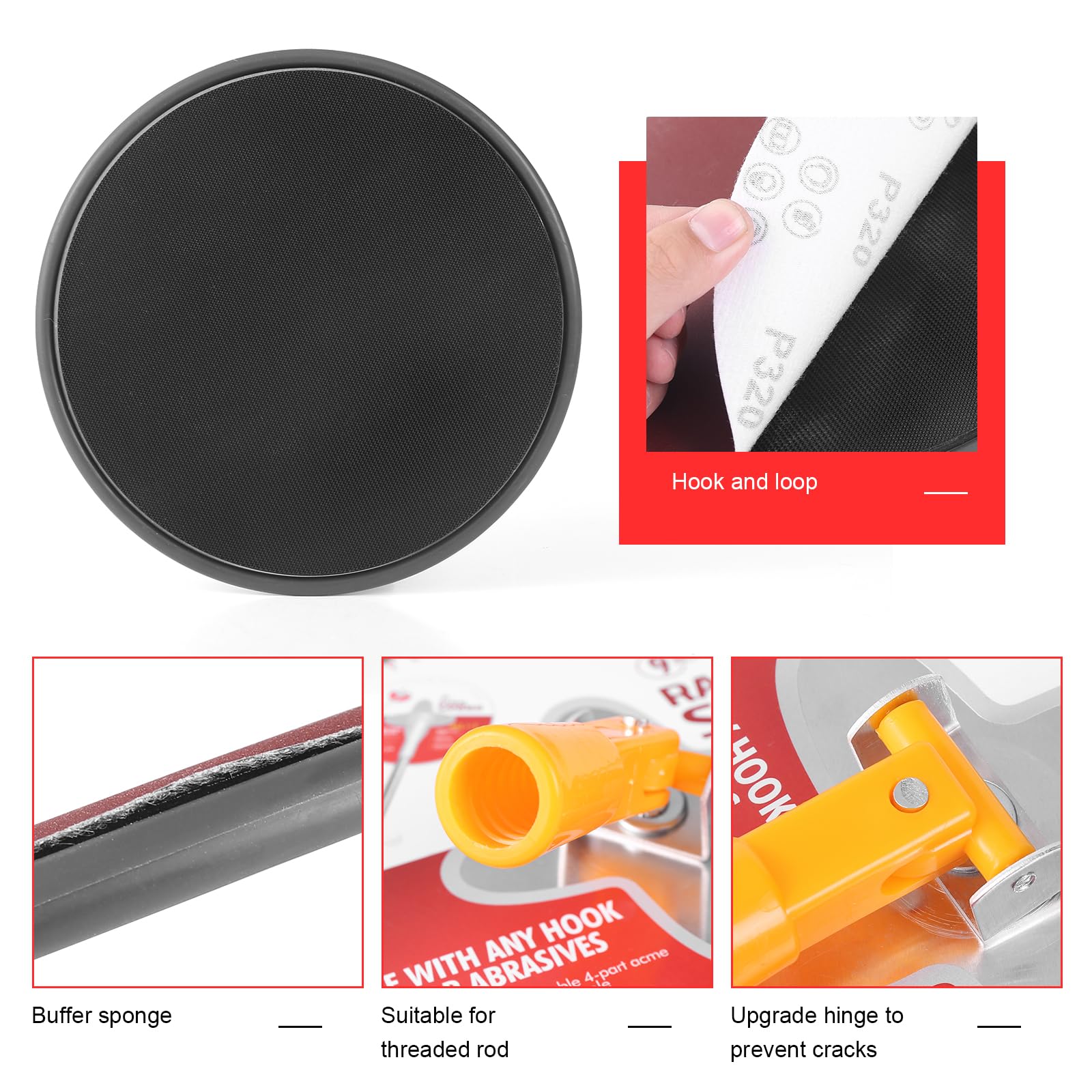 Cagaloi drywall sander in use on ceilings ensures even, consistent finish.