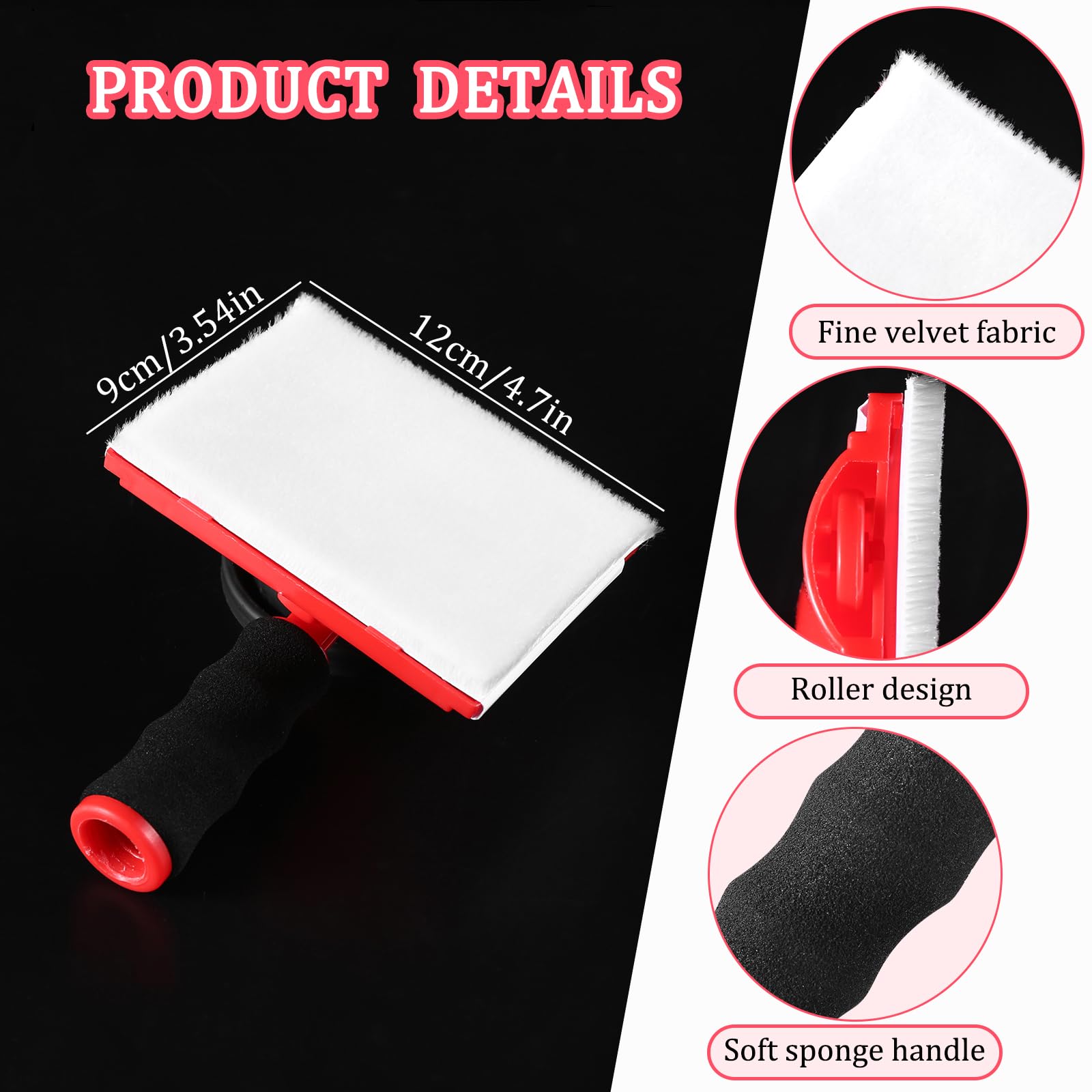Cagaloi ergonomic handle allows comfortable control at various angles