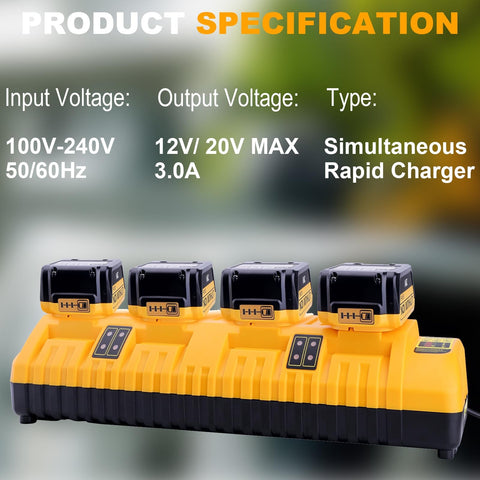 Cailingbat DCB104 fast-charge ports for quick replenishment