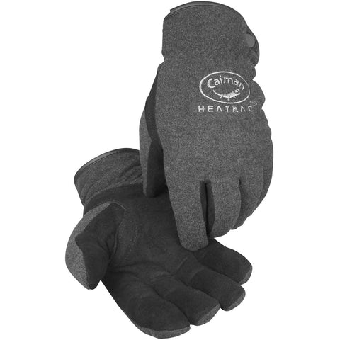 Caiman deerskin gloves with outer-shell design for rugged winter work